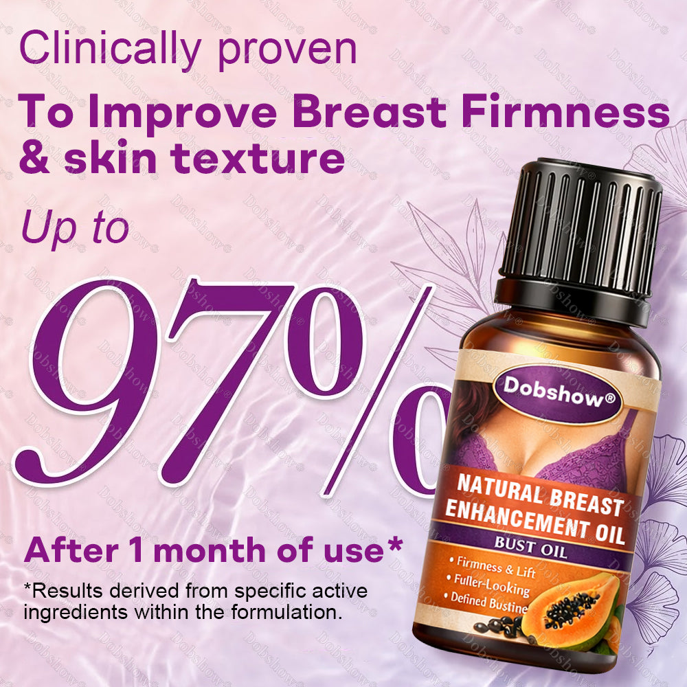 🍑Dobshow® Natural Breast Enhancement Oil for Lift & Firming– Improve Elasticity & Shape