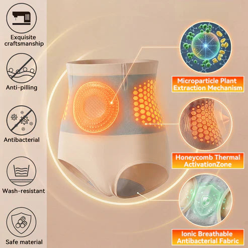 Nawaru® 𝐌𝐨𝐫𝐢𝐧𝐠𝐚 & 𝐁𝐞𝐫𝐛𝐞𝐫𝐢𝐧𝐞 4‑In‑1 Micro‑Particle Sculpting & Fat‑Burn Shorts