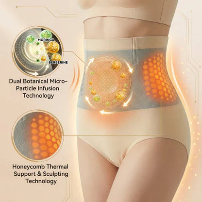 Nawaru® 𝐌𝐨𝐫𝐢𝐧𝐠𝐚 & 𝐁𝐞𝐫𝐛𝐞𝐫𝐢𝐧𝐞 4‑In‑1 Micro‑Particle Sculpting & Fat‑Burn Shorts