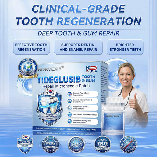 Your Smile~ Borvexis® 🦷 Tideglusib Fast‑Dissolving Tooth & Gum Repair Oral Strips ✨ (𝟓-𝐢𝐧-𝟏 💎 𝐑𝐞𝐛𝐮𝐢𝐥𝐝 𝐄𝐧𝐚𝐦𝐞𝐥 & 𝐃𝐞𝐧𝐭𝐢𝐧 • 𝐒𝐭𝐫𝐞𝐧𝐠𝐭𝐡𝐞𝐧 𝐆𝐮𝐦𝐬 • 𝐄𝐫𝐚𝐝𝐢𝐜𝐚𝐭𝐞 𝐓𝐚𝐫𝐭𝐚𝐫 & 𝐎𝐝𝐨𝐫 • 𝐖𝐡𝐢𝐭𝐞𝐧𝐢𝐧𝐠 • 𝐒𝐭𝐨𝐩 𝐓𝐨𝐨𝐭𝐡 𝐒𝐞𝐧𝐬𝐢𝐭𝐢𝐯𝐢𝐭𝐲)