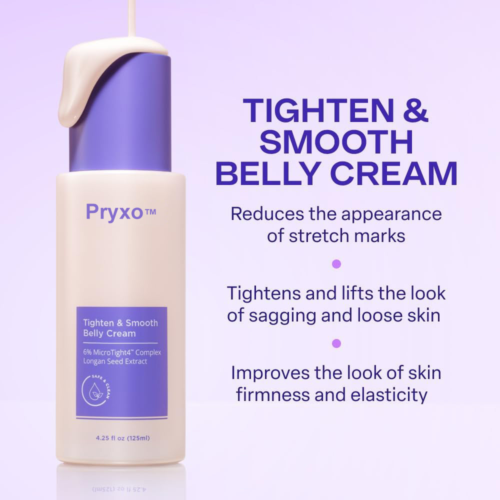 Pryxo™Belly Firming Cream – Cellulite + Stretch Marks