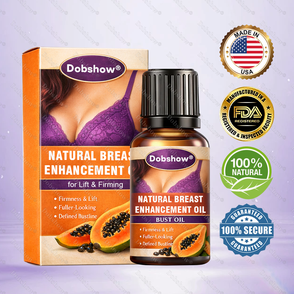 🍑Dobshow® Natural Breast Enhancement Oil for Lift & Firming– Improve Elasticity & Shape