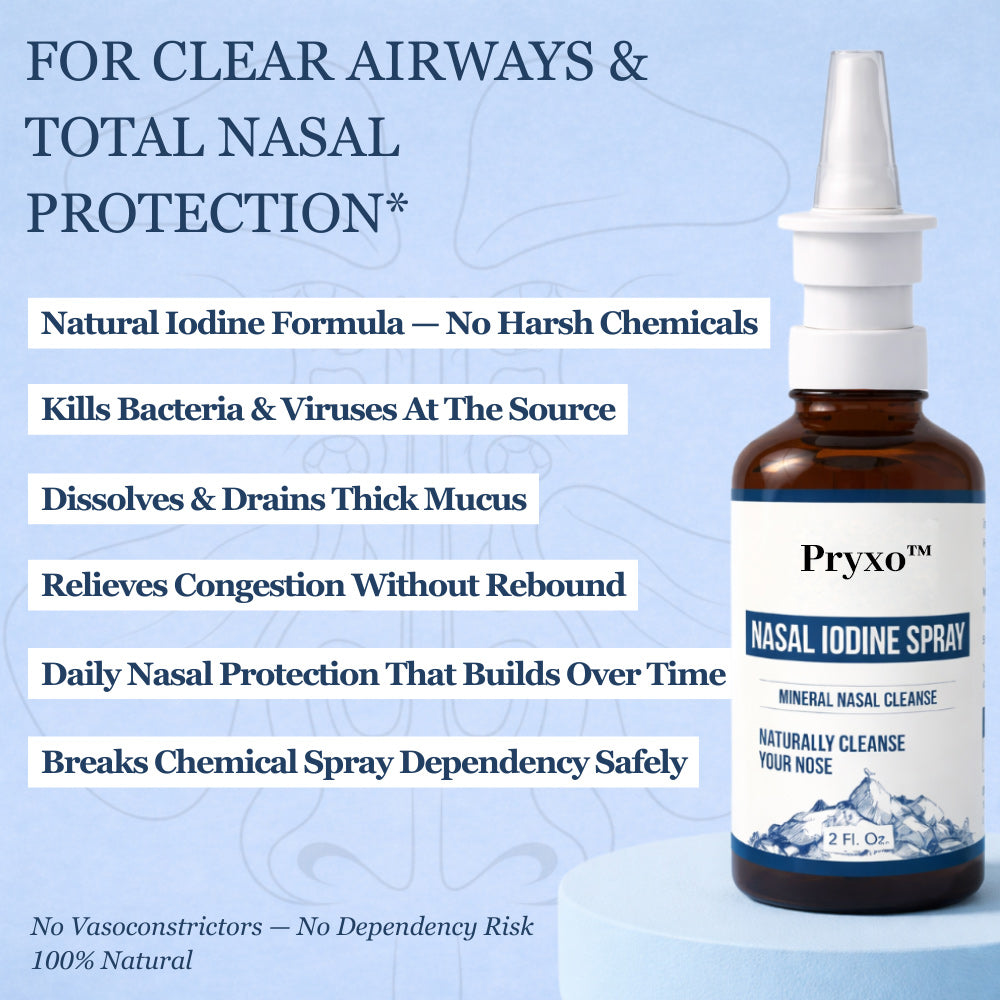 Pryxo™Nasomin Nasal Iodine Spray