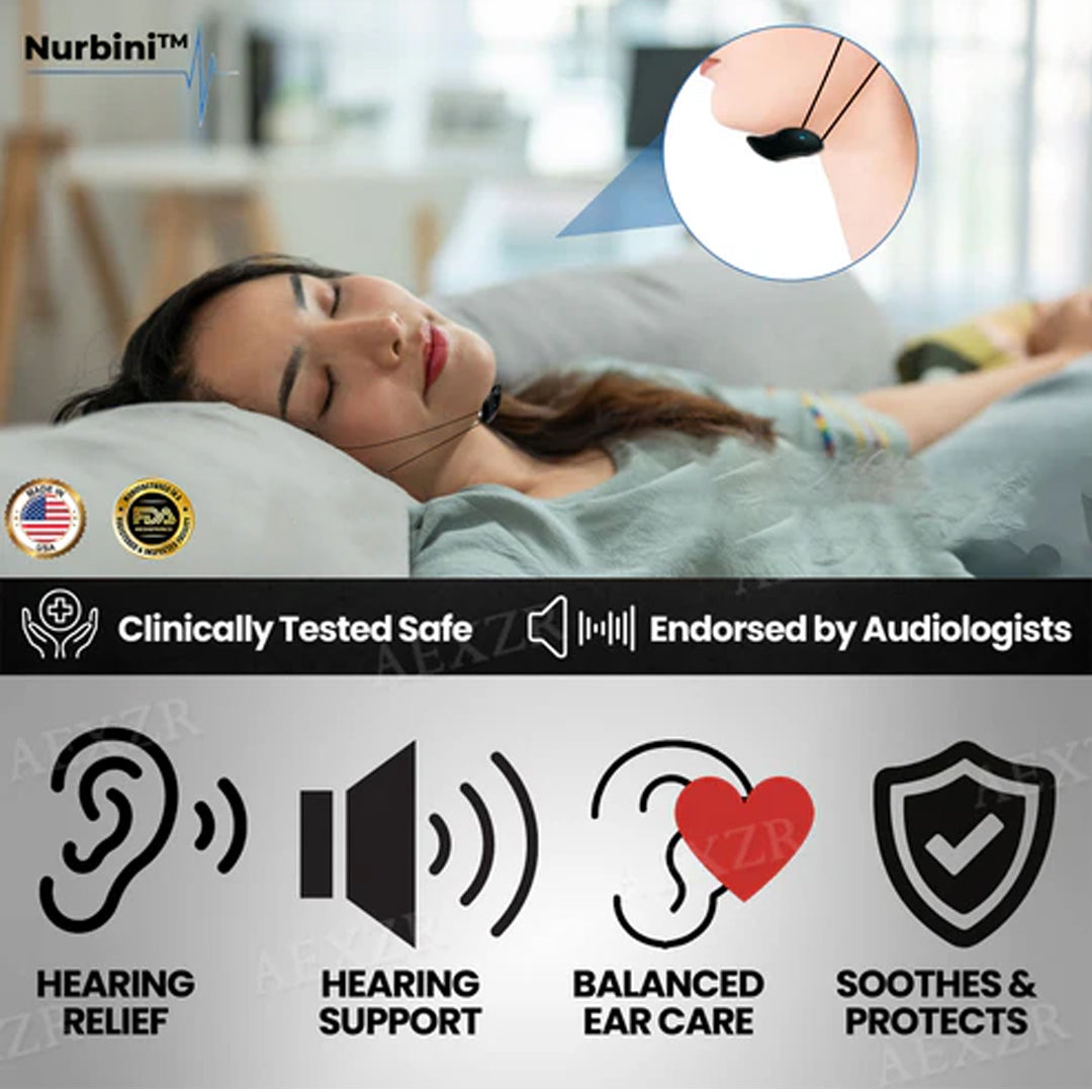 Nurbini™ 💓HAPPY 2026💓 Tinnitus Relieving Device