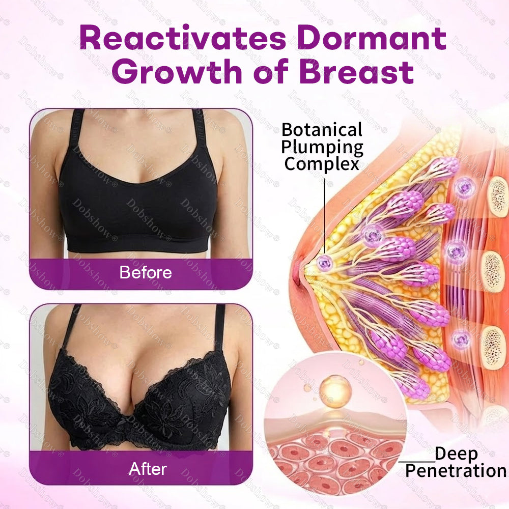 🍑Dobshow® Natural Breast Enhancement Oil for Lift & Firming– Improve Elasticity & Shape