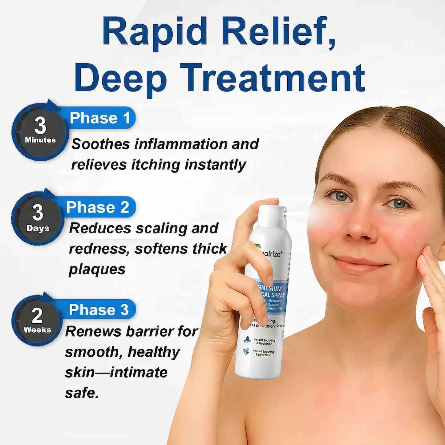 🌿Healrize® Magnesium Botanical Spray – Advanced Skin Recovery for Psoriasis & Eczema | Rapid Soothing, Steroid-Free