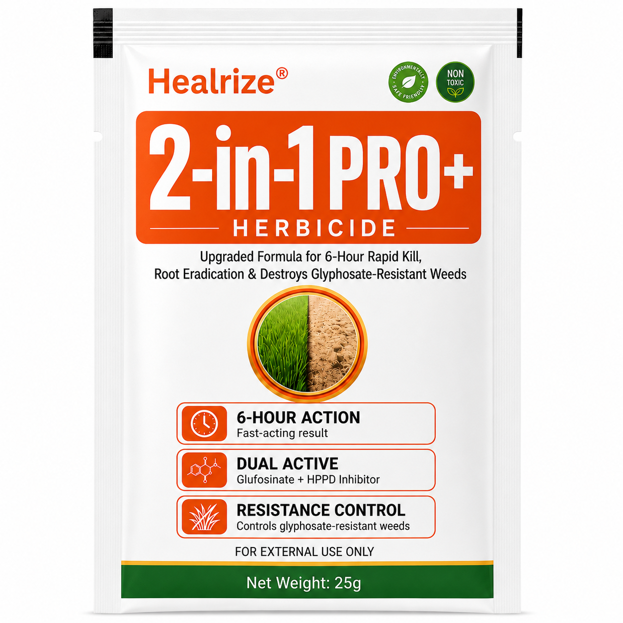 🏆𝘂𝘀 𝙊𝙛𝙛𝙞𝙘𝙞𝙖𝙡 𝙎𝙩𝙤𝙧𝙚 | Healrize® Advanced 2-in-1 Pro+ Herbicide | Upgraded Formula for 6-Hour Rapid Kill, Root Eradication & Destroys Glyphosate-Resistant Weeds⚡