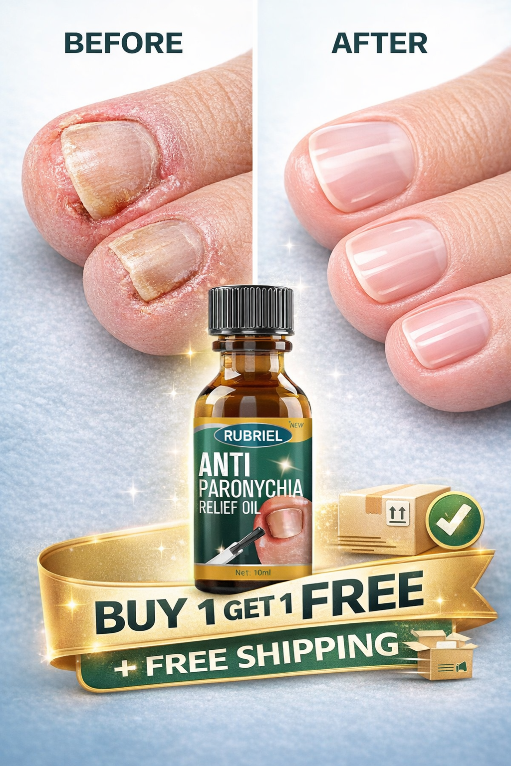 Rubriel Nail Repair  oil ( Buy 1 Get 1 Free )
