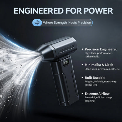 Ultra-Powerful 150,000 RPM Portable Turbo Fan